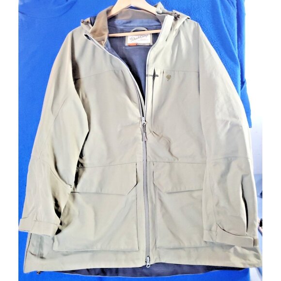 Duck Camp Premium Outdoor Goods Coat Hooded Hunting Fishing Jacket Men's 2XL